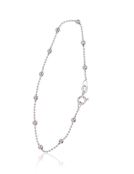 Sudraba ķēdīte Krellītes 1-3 mm #2400058(PRh-Gr)-bracelet