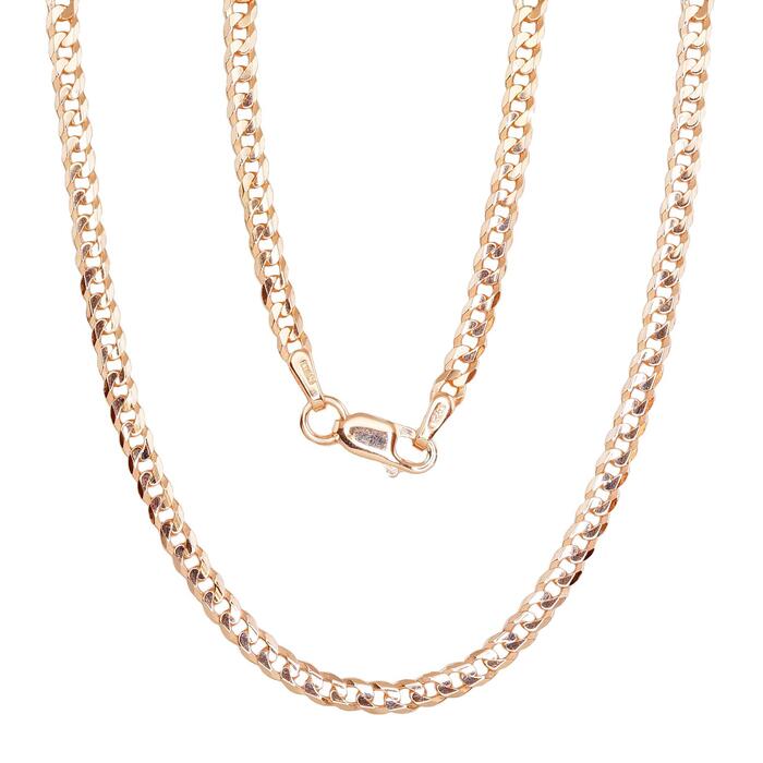Sudraba ķēdīte Kartjē 2.5 mm
