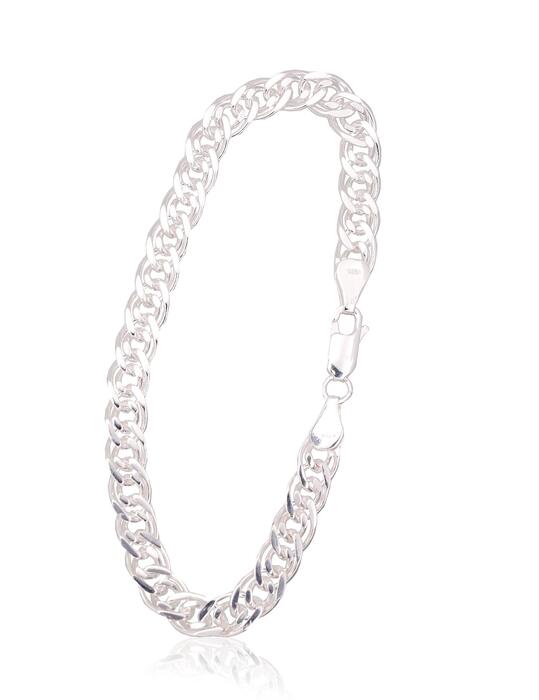 Sudraba ķēdīte Mona Liza 6 mm