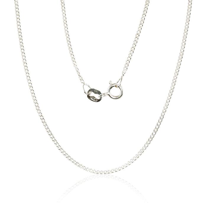 Sudraba ķēdīte Kartjē 1.5 mm