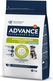 ADVANCE VETERINARY DIETS CANINE HYPOALLERGENIC MINI 1KG (967141)
