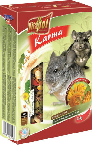 STANDARD carton complete food for chinchilla