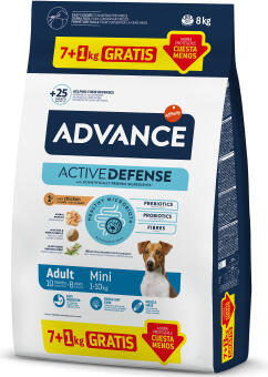 ADVANCE DOG MINI ADULT 7+1 KG - ДЛЯ ВЗРОСЛЫХ СОБАК МЕЛКИХ ПОРОД (КУРИЦА И РИС) (967915)