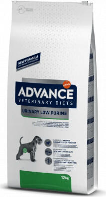 ADVANCE VETERINARY DIETS DOG URINARY LOW PURINE 12 KG - ДЛЯ СОБАК С ПРОБЛЕМОЙ ДЕУРИНАЦИИ, ТАК ЖЕ ДЛЯ ЛЕЧЕНИЯ ЛЕЙШМОНИОЗА (962072)