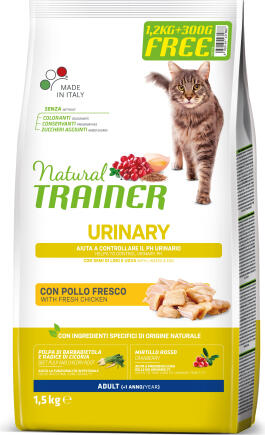 NT CAT URINARY ADULT WITH CHICKEN 1,2 kg + 300gr - Полноценный сбалансированный сухой корм для взрослых кошек от 1 года c чувствительной мочеполовой системой (967780)