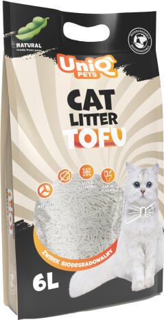 UNIQ Tofu Clumping Cat Litter Natural