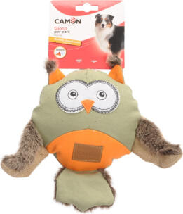 Camon Rot. Suņiem Auduma pūce ar pīkstuli, 30cm (AH4029)