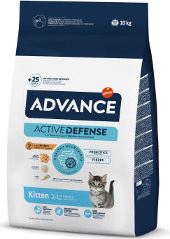 ADVANCE CAT Kitten 10 кг — полноценный высококачественный продукт, специально разработанный для удовлетворения потребностей кошек в возрасте от 2 до 12 месяцев и их матерей в конце беременности и во время кормления. (962815)