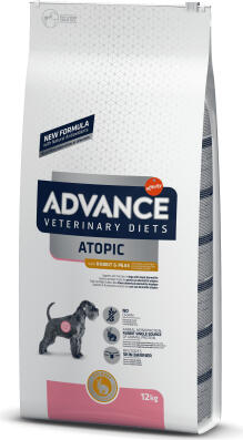ADVANCE VETERINARY DIETS DOG ATOPIC RABBIT 12KG - ДЛЯ СОБАК СРЕДНИХ И КРУПНЫХ ПОРОД С АТОПИЧЕСКИМ ДЕРМАТИТОМ (923533)
