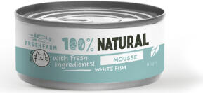 Prefera PF Fresh Farm CAT Mousse with white fish and chicken 85 gr (FF5005)