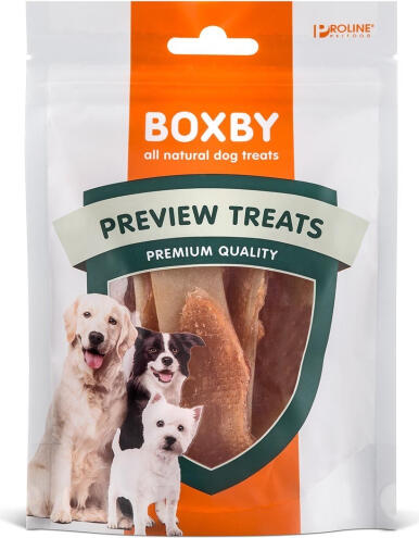 Boxby Preview Treats Duck 90gr - полоски для чистки зубов с мясом утки (3520020929)