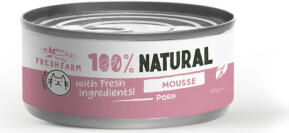 Prefera Fresh Farm CAT Mousse with Pork 85 гр - воздушный паштет со свининой. (FF5004)