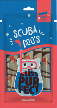 Boxby Miss Purfect Scuba Doo`s - дополнительный корм для кошек, топпинг с тунцом 5шт. 70гр (8511021505)