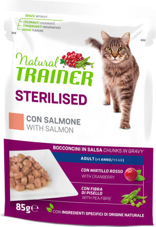NT KONS. CAT SP. STER. ADULT SALMON 85G - полноценный корм для вашей стерилизованной взрослой кошки (12gb) (965944)