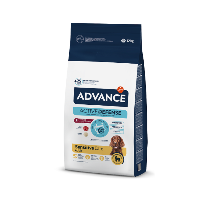 ADVANCE DOG SENSITIVE LAMB & RICE 12,0KG - ДЛЯ СОБАК ВСЕХ ПОРОД (ЯГНЁНОК) (923537)