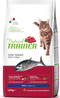 NT CAT ADULT WITH TUNA 1.5 kg - полноценный и сбалансированный корм для взрослых кошек от 1 года (924912)