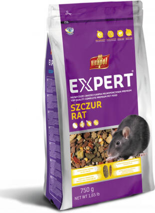Vitapol EXPERT pilnvertīga barība žurkām 750