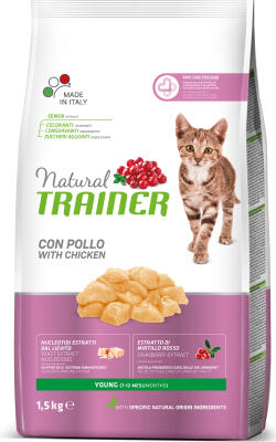NT KITTEN WITH CHICKEN 1.5KG - СУХОЙ КОРМ С КУРИЦЕЙ ДЛЯ КОТЯТ (924917)