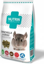 NUTRIN Complete - Chinchilla & Degu 400gr - PILNVĒRTĪGA EKSTRUDĒTA BARĪBA ŠINŠILĀM UN DEGU (403025)