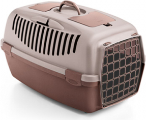 Переноска для животных GULLIVER 2, pink/rosy brown (розовый/красно-коричневый) (97052)