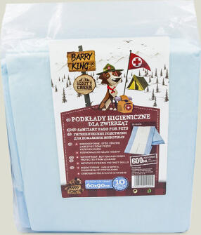 Barry King BK Впитывающие пеленки BK 60x90 см, 10 шт. (BK-14000)