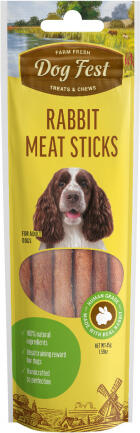 DogFest Meat sticks rabbit 45g -