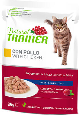 NATURAL TRAINER CAT CHICKEN 85G -